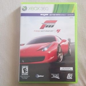 Forza Motorsport 4 xbox 360